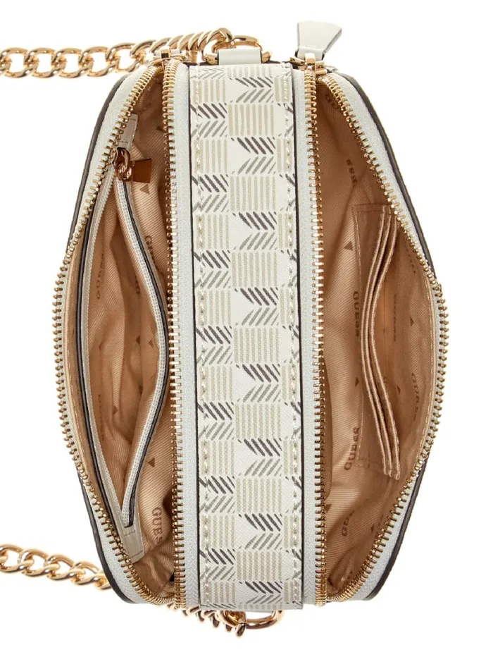 GUESS Crossbodies Vikky II Crossbody Camera Bag Yellow 8211 Unisex