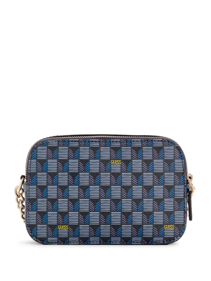GUESS Crossbodies Vikky II Crossbody Camera Bag Yellow 8211 Unisex