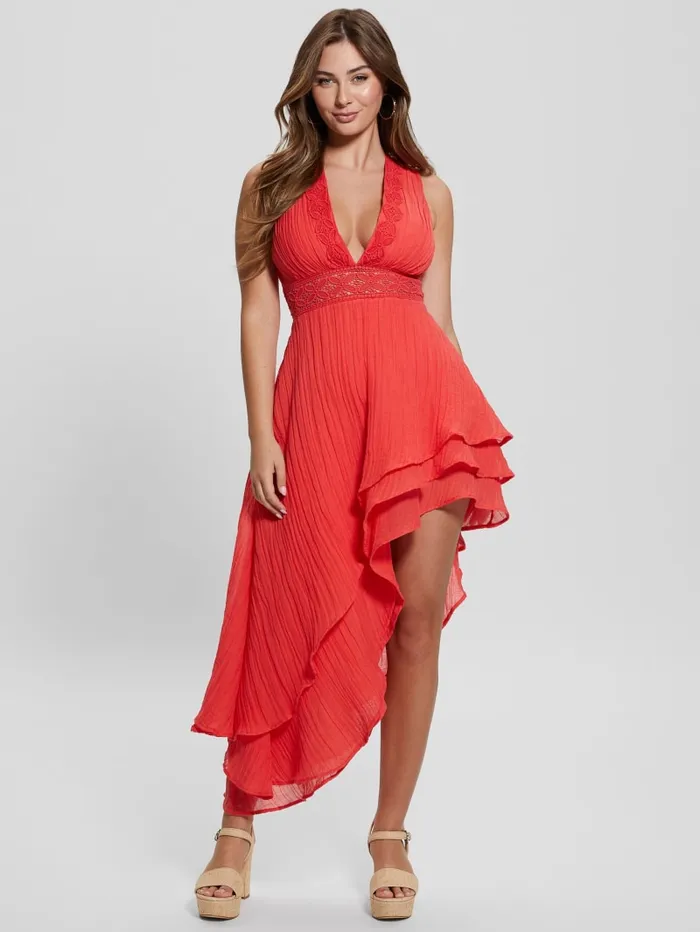 GUESS Dresses and Jumpsuits Eco Danny Gauze Dress Pink 8211 Women
