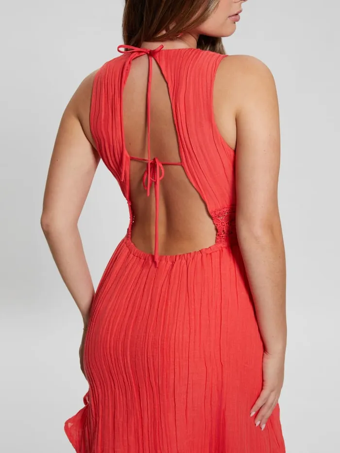 GUESS Dresses and Jumpsuits Eco Danny Gauze Dress Pink 8211 Women