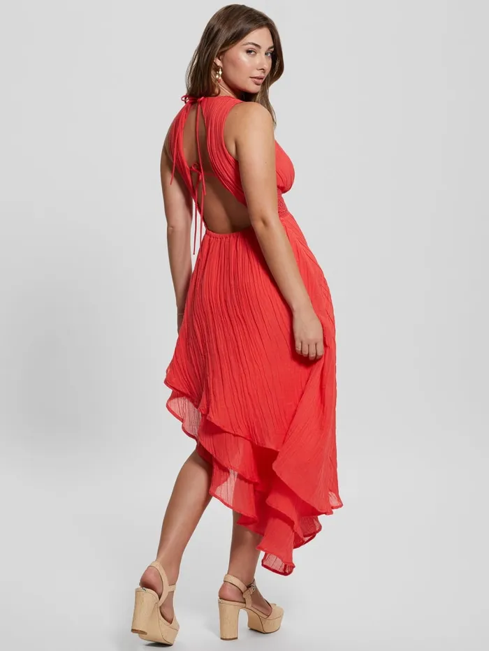 GUESS Dresses and Jumpsuits Eco Danny Gauze Dress Pink 8211 Women