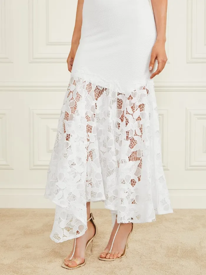 GUESS Dresses and Jumpsuits Evangelina Maxi Dress White 8211 Women
