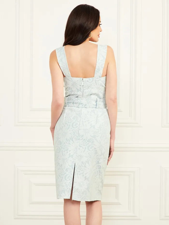 GUESS Dresses and Jumpsuits Glam Romantica Denim Dress Blue 8211 Women