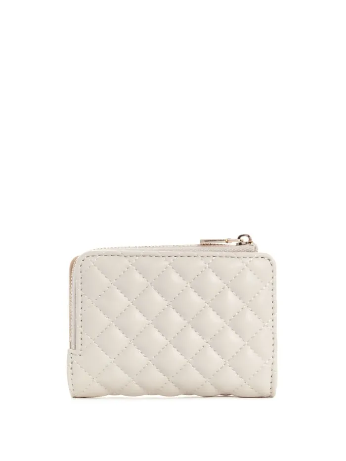 GUESS Handbags Eco Rianee ZipAround Card Case White 8211 Women