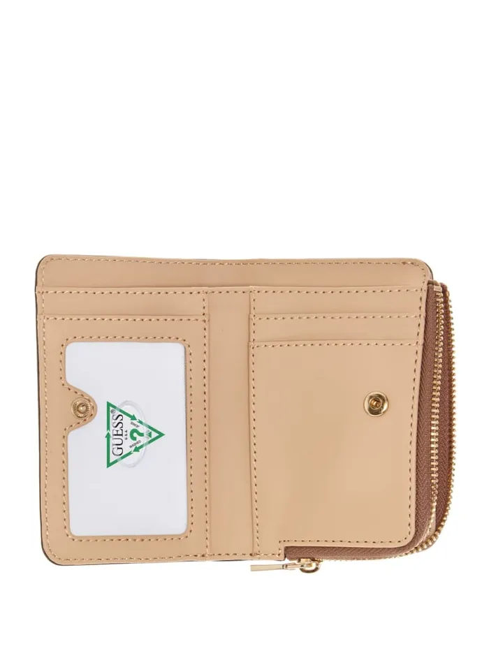 GUESS Handbags Eco Rianee ZipAround Card Case White 8211 Women