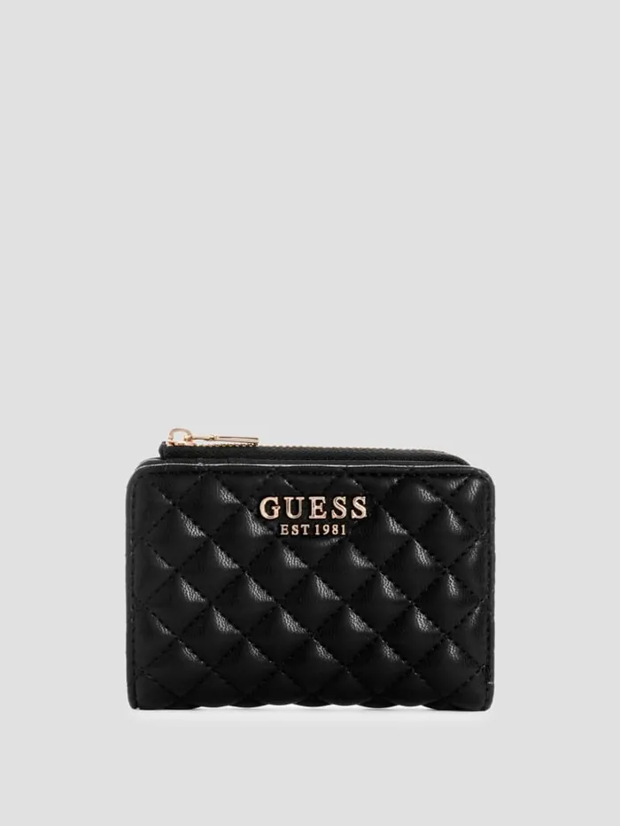 GUESS Handbags Eco Rianee ZipAround Card Case White 8211 Women