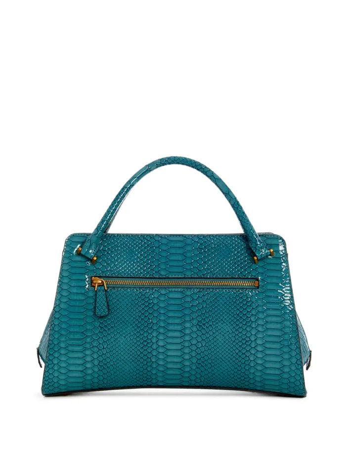 GUESS Handbags Georgina Girlfriend Satchel White 8211 Women