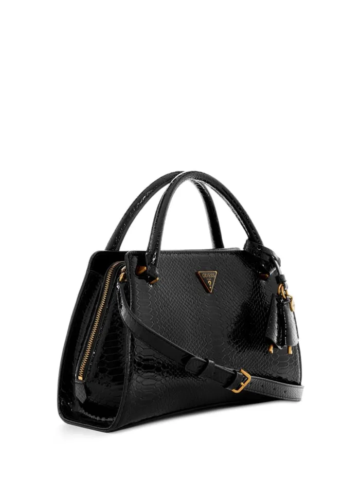 GUESS Handbags Georgina Girlfriend Satchel White 8211 Women
