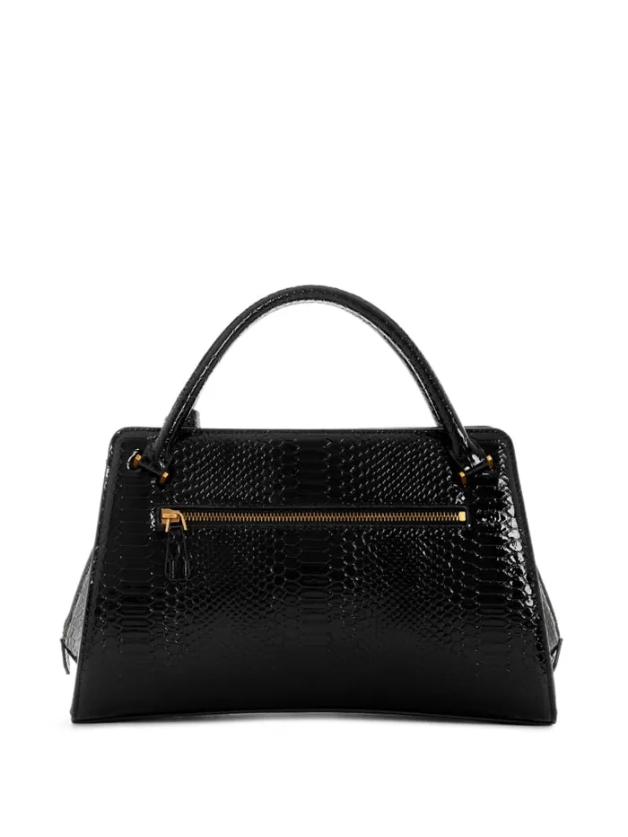 GUESS Handbags Georgina Girlfriend Satchel White 8211 Women