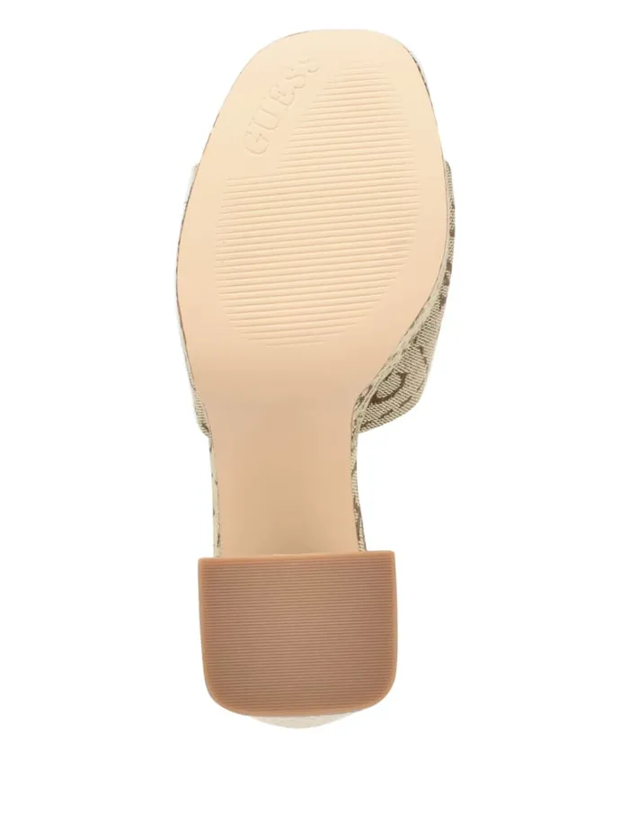 GUESS Heels Jadah Logo Platform Heels Colors 8211 Unisex