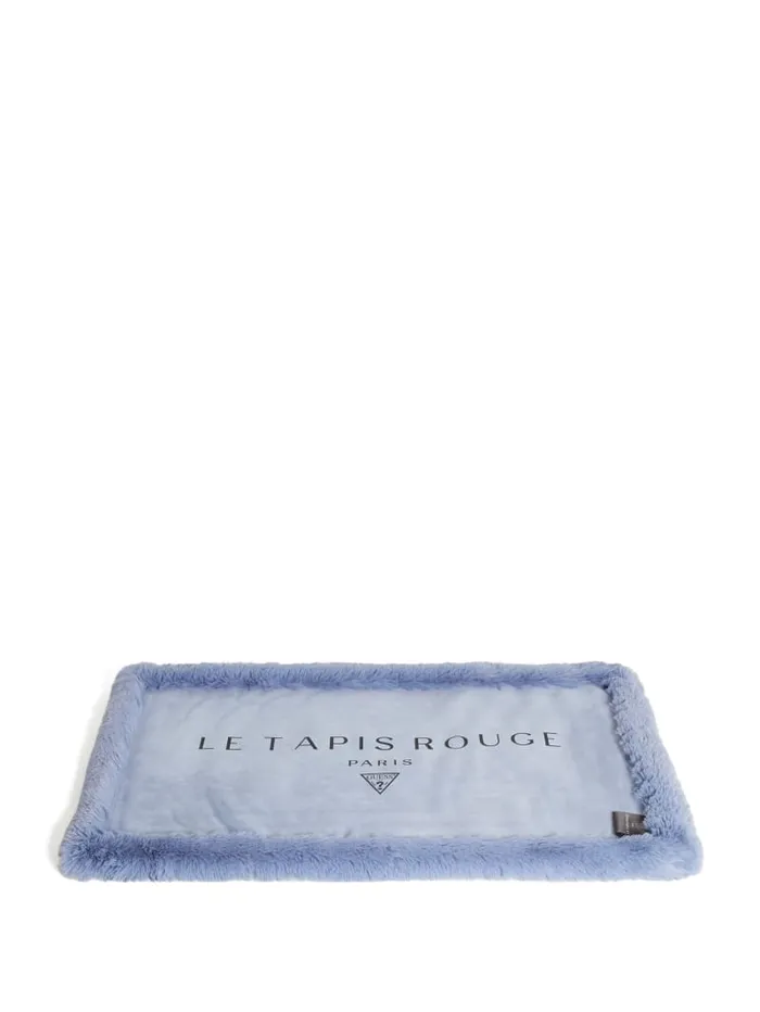 GUESS Home FauxFur Pet Carpet Blue 8211 Women