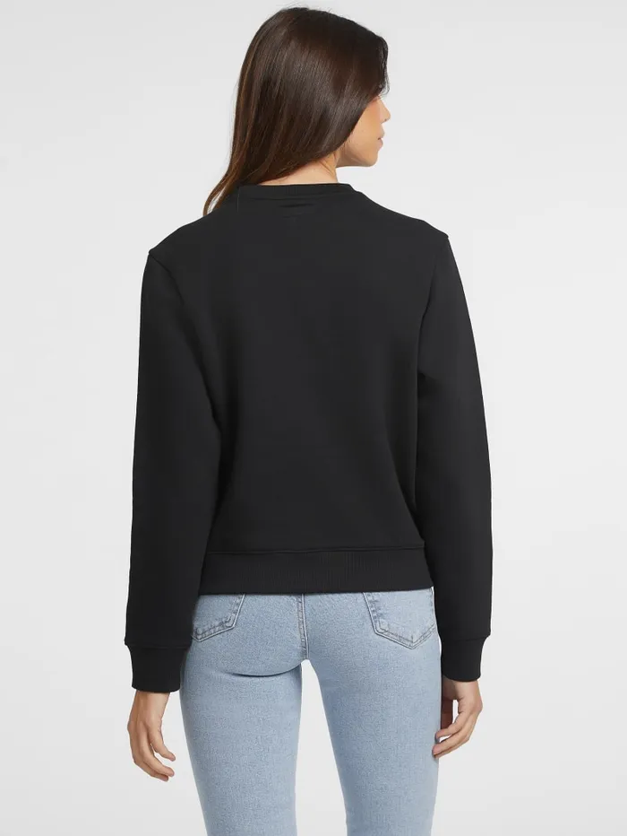 GUESS Hoodies and Sweaters Embroidered Logo Sweatshirt Red 8211 Women