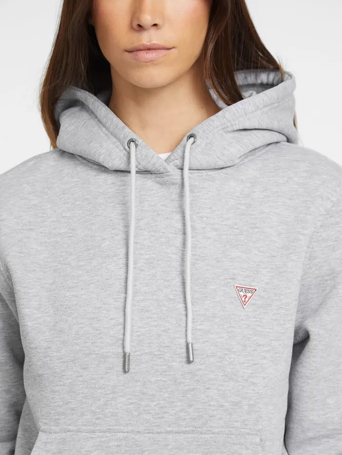 GUESS Hoodies and Sweaters Mini Patch Hoodie Green 8211 Women