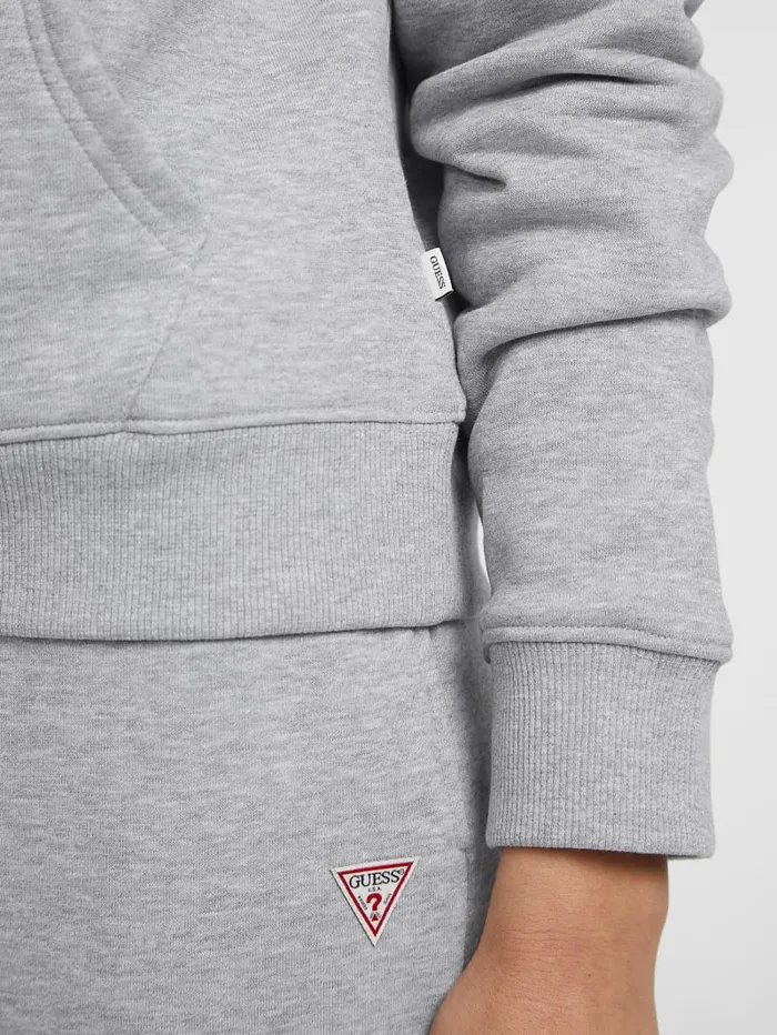 GUESS Hoodies and Sweaters Mini Patch Hoodie Green 8211 Women