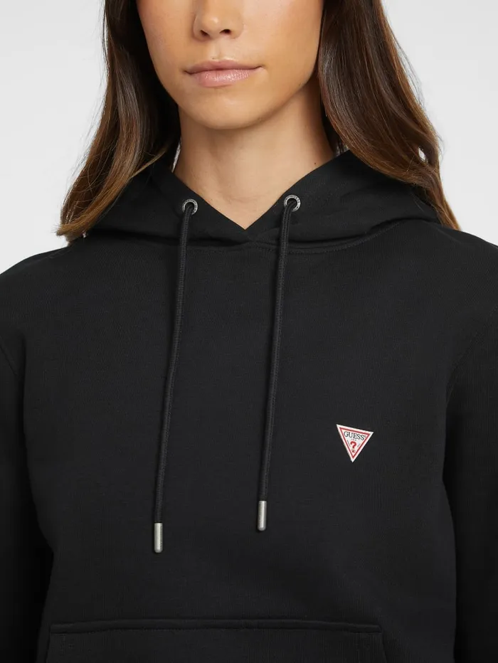 GUESS Hoodies and Sweaters Mini Patch Hoodie Green 8211 Women
