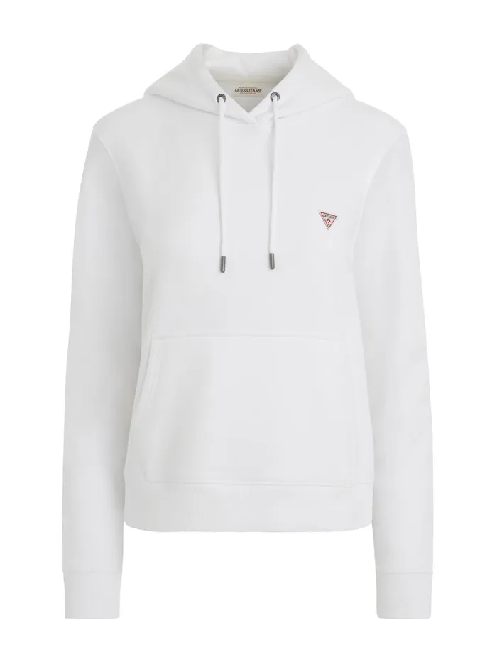 GUESS Hoodies and Sweaters Mini Patch Hoodie Green 8211 Women