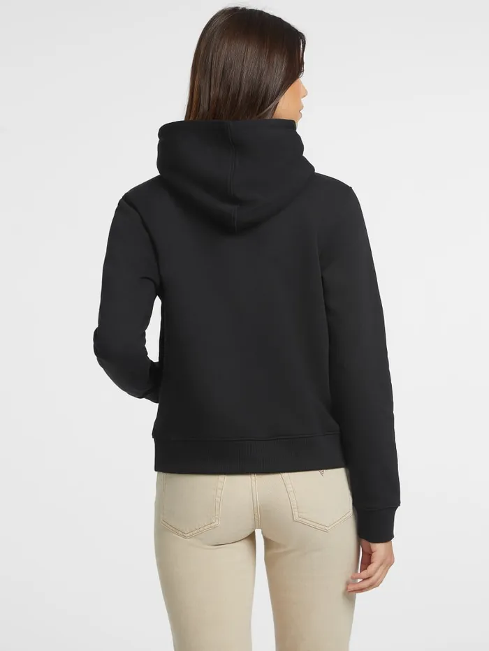 GUESS Hoodies and Sweaters Mini Patch Hoodie Green 8211 Women