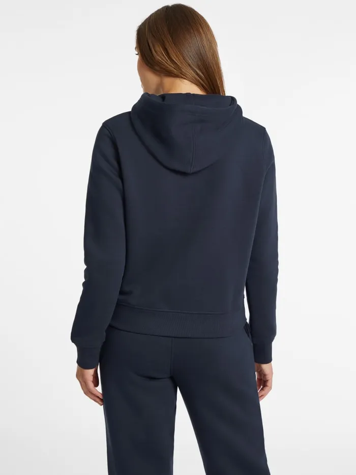 GUESS Hoodies and Sweaters Mini Patch Hoodie Green 8211 Women