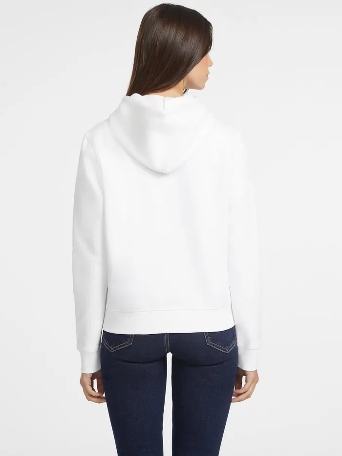 GUESS Hoodies and Sweaters Mini Patch Hoodie Green 8211 Women