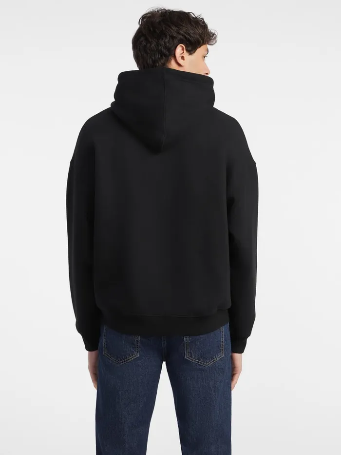 GUESS Hoodies and Sweaters Mixed Chest Logo Hoodie White 8211 Men