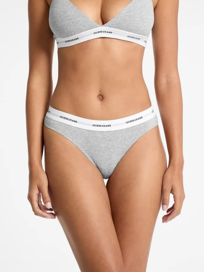 GUESS Intimates Eco Jeans Thong Gray 8211 Women