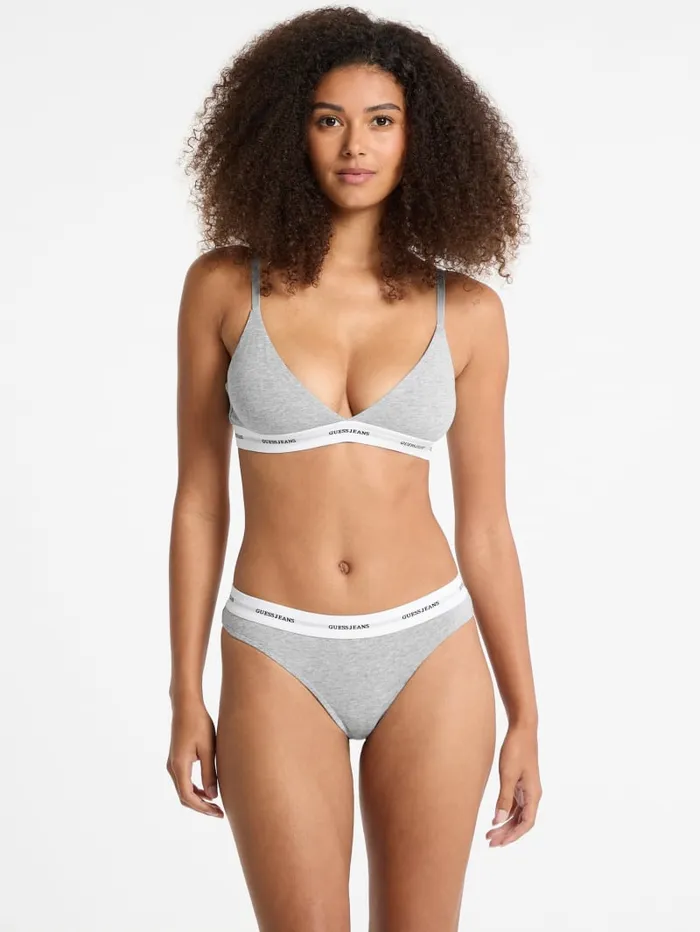 GUESS Intimates Eco Jeans Thong Gray 8211 Women