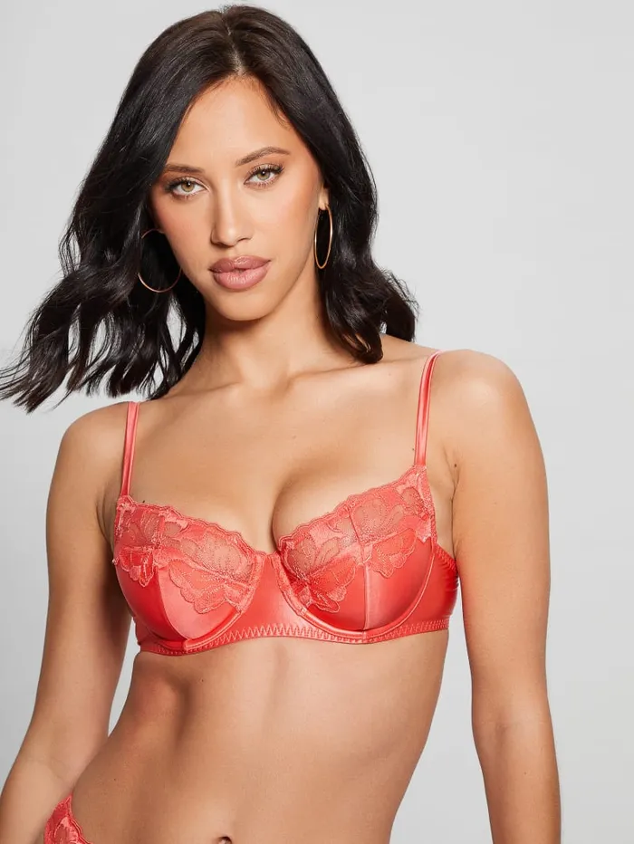 GUESS Intimates Victoria Natural Bra Orange 8211 Women