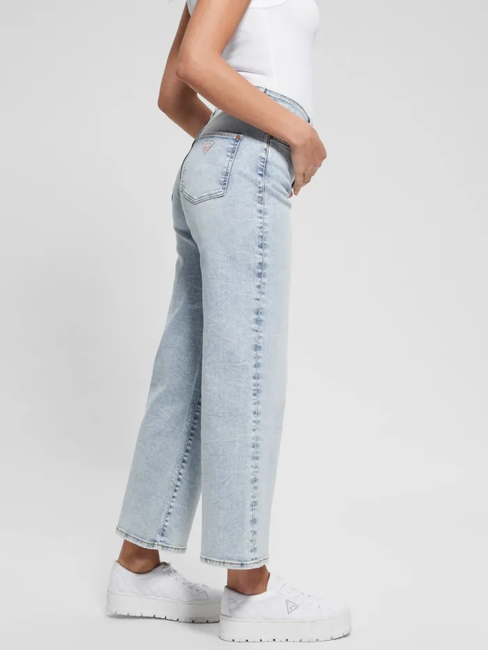 GUESS Jeans and Denim Ankle WideLeg Jeans Blue 8211 Women