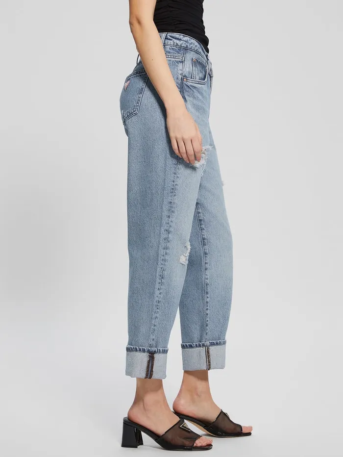 GUESS Jeans and Denim Celia Boyfriend Jeans Blue 8211 Women
