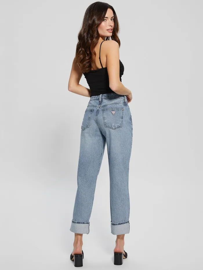 GUESS Jeans and Denim Celia Boyfriend Jeans Blue 8211 Women