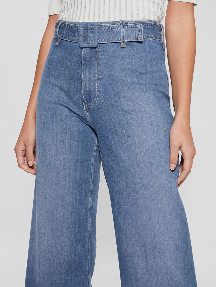 GUESS Jeans and Denim Eco Dakota Seamless Flare Jeans Blue 8211 Women