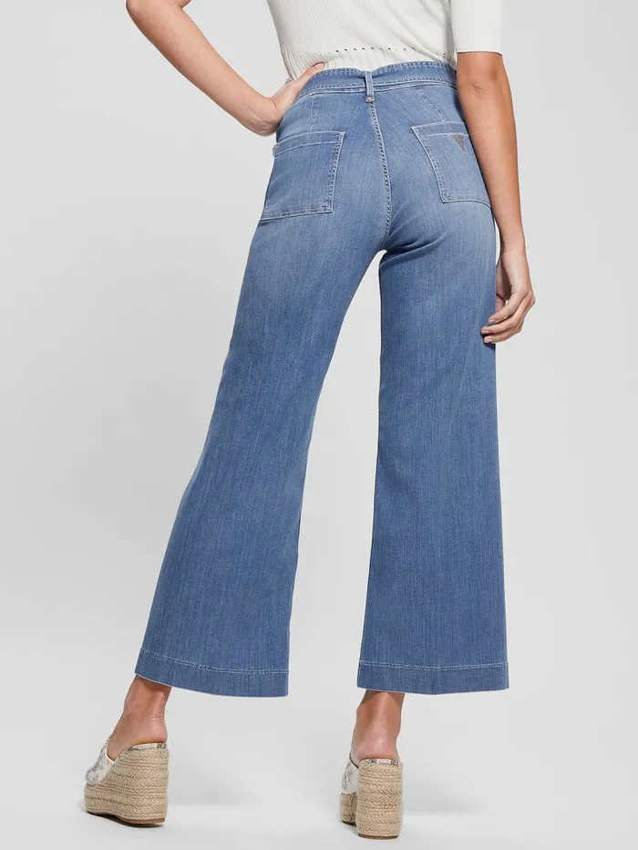 GUESS Jeans and Denim Eco Dakota Seamless Flare Jeans Blue 8211 Women