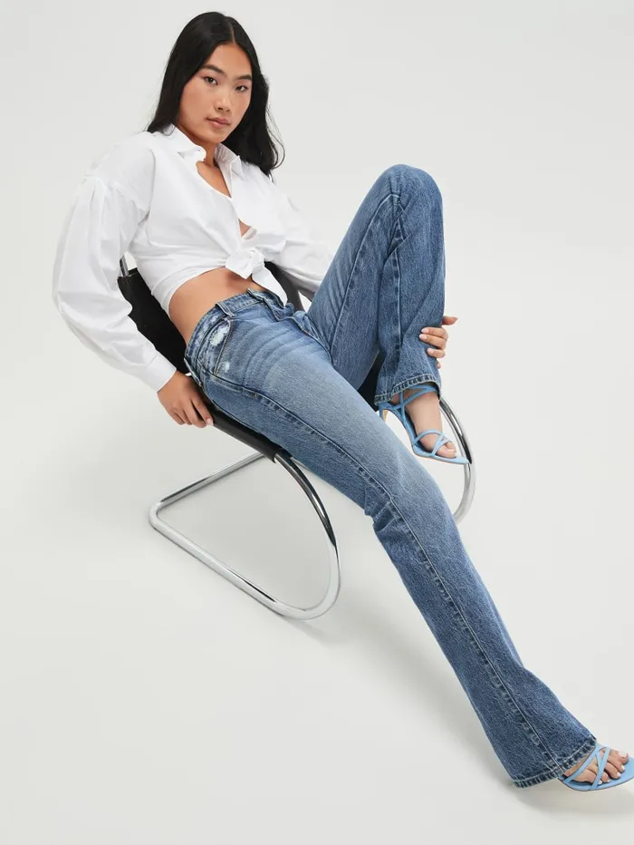 GUESS Jeans and Denim Eco Sexy Straight Jeans Blue 8211 Women