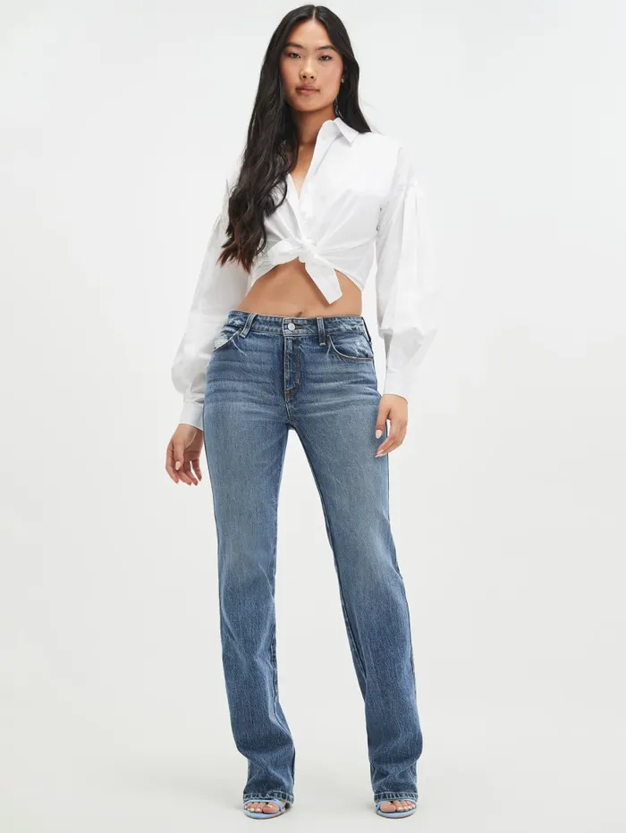 GUESS Jeans and Denim Eco Sexy Straight Jeans Blue 8211 Women