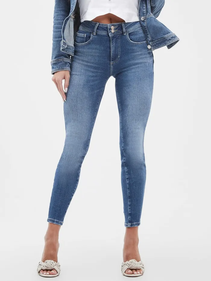 GUESS Jeans and Denim Eco Shape Up Skinny Jeans Blue 8211 Women