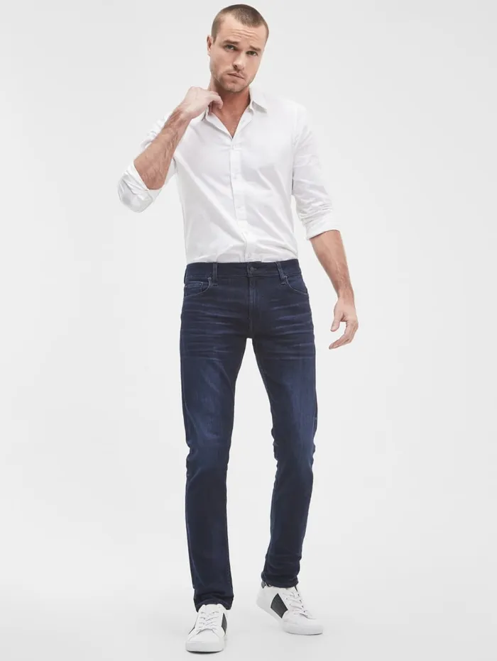 GUESS Jeans and Denim Finnley Tapered Jeans Blue 8211 Men