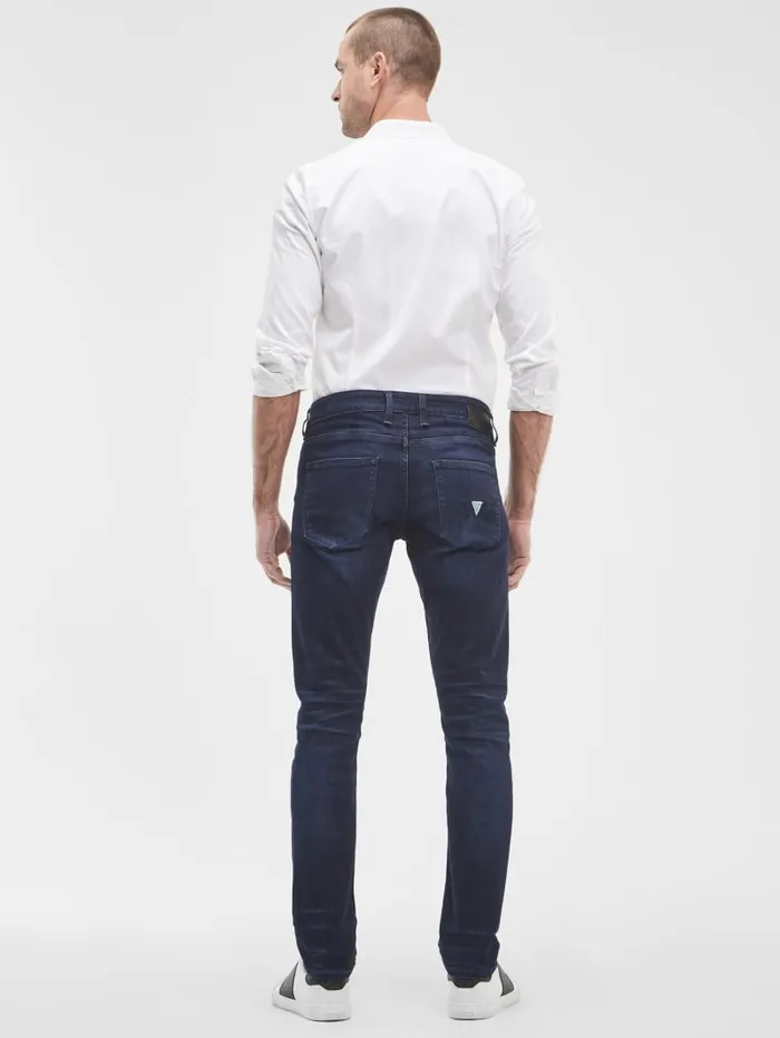 GUESS Jeans and Denim Finnley Tapered Jeans Blue 8211 Men