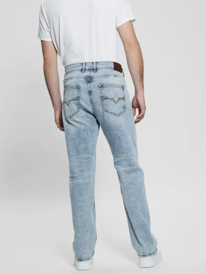GUESS Jeans and Denim Mason Straight Jeans Blue 8211 Men