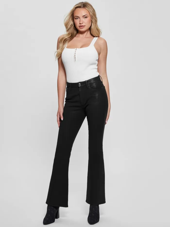 GUESS Jeans and Denim Sexy Flare Jeans Black 8211 Women