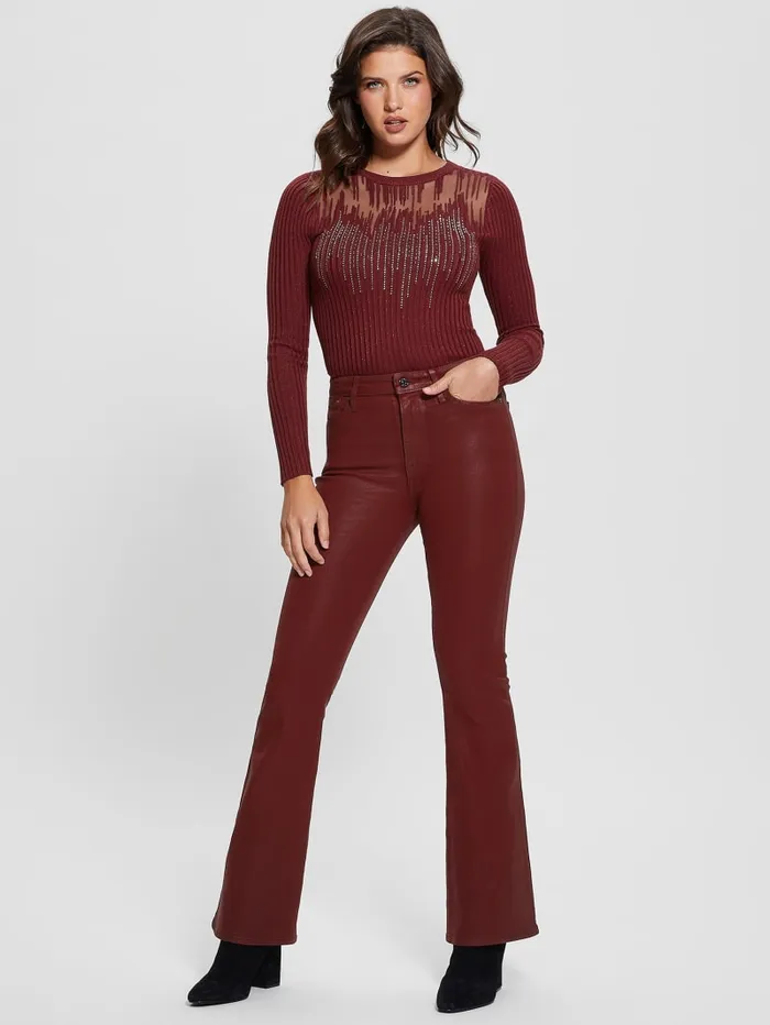 GUESS Jeans and Denim Sexy Flare Jeans Black 8211 Women
