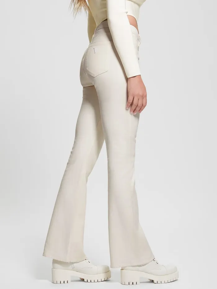 GUESS Jeans and Denim Sexy Flare Jeans White 8211 Women