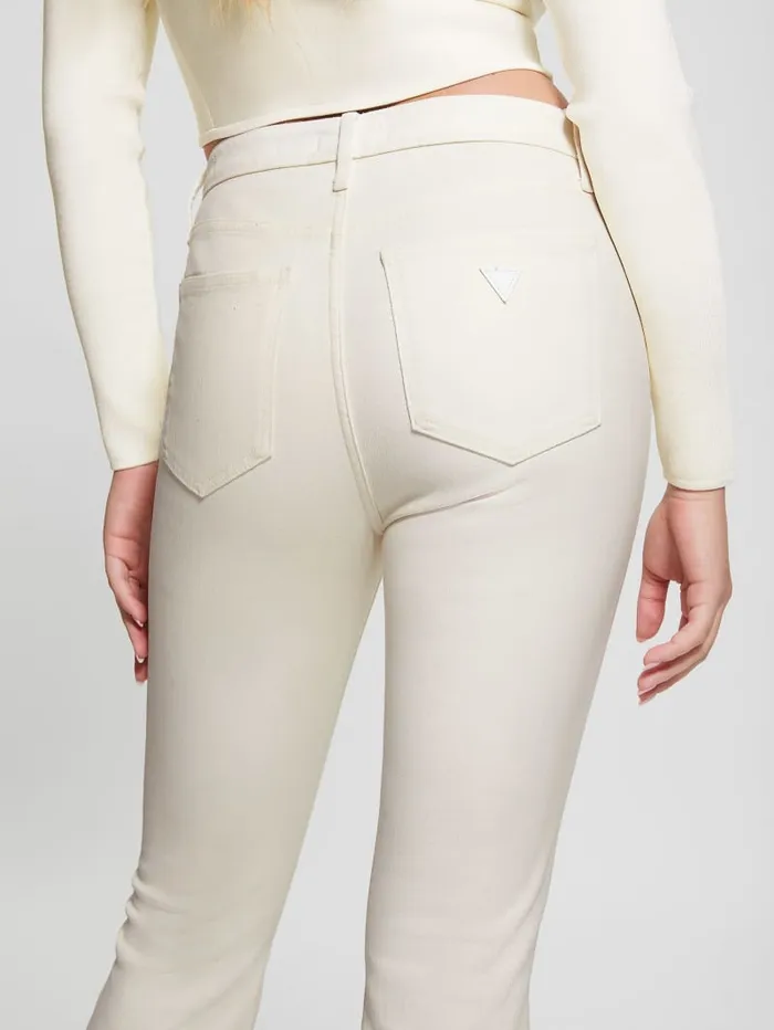 GUESS Jeans and Denim Sexy Flare Jeans White 8211 Women