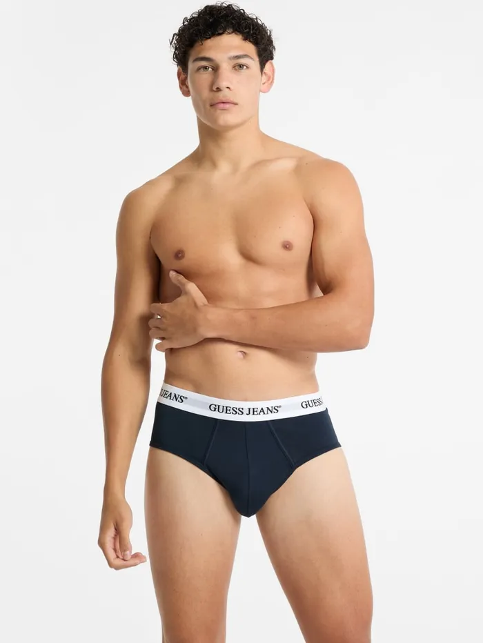 GUESS Men Eco Jeans 3Pack Boxer Briefs Blue 8211 Men
