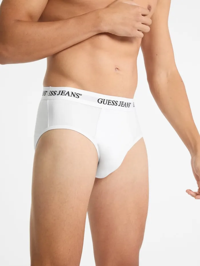 GUESS Men Eco Jeans 3Pack Boxer Briefs White 8211 Men