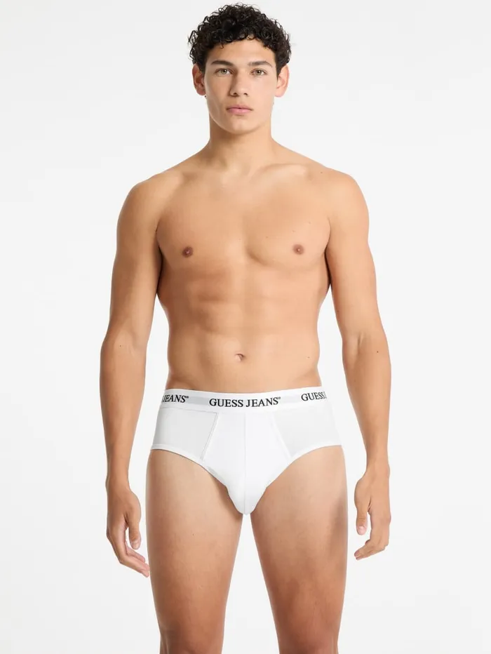 GUESS Men Eco Jeans 3Pack Boxer Briefs White 8211 Men