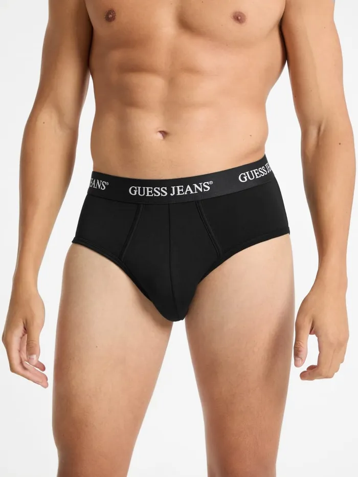 GUESS Men Eco Jeans 3Pack Boxer Briefs White 8211 Men