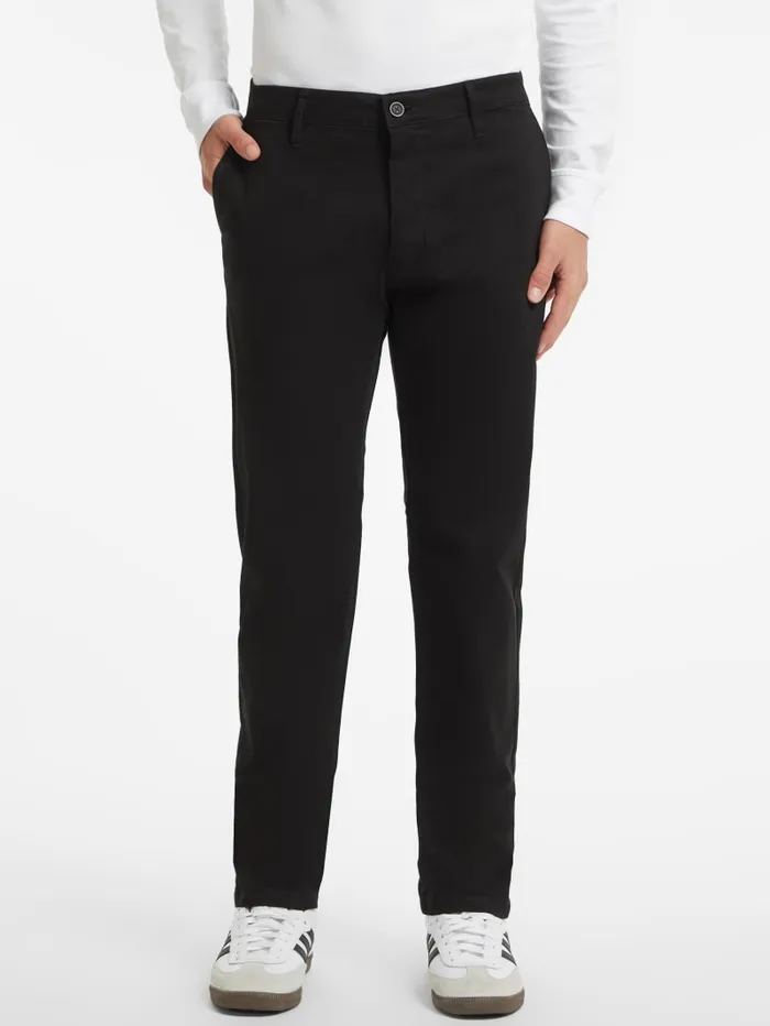 GUESS Pants and Shorts Slim Chinos Black 8211 Men