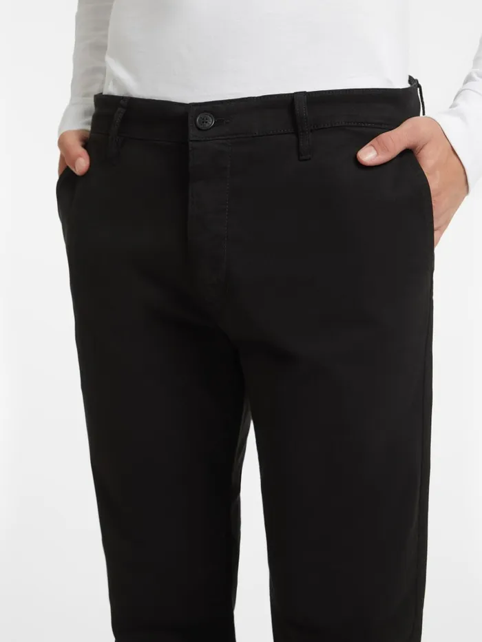 GUESS Pants and Shorts Slim Chinos Black 8211 Men