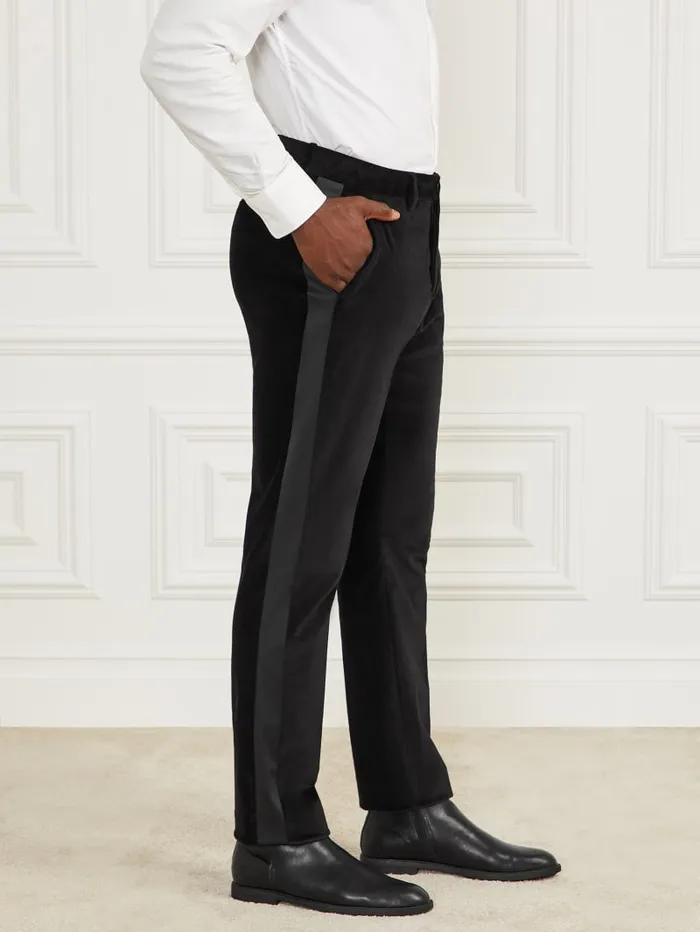 GUESS Pants and Shorts Warren Smoking Pant Black 8211 Men