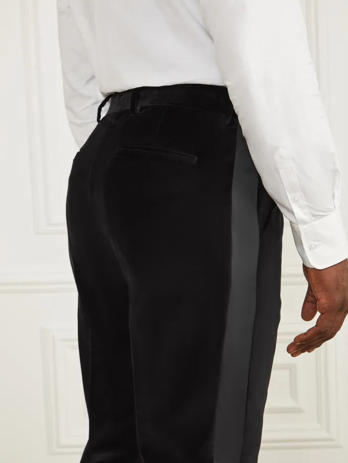 GUESS Pants and Shorts Warren Smoking Pant Black 8211 Men